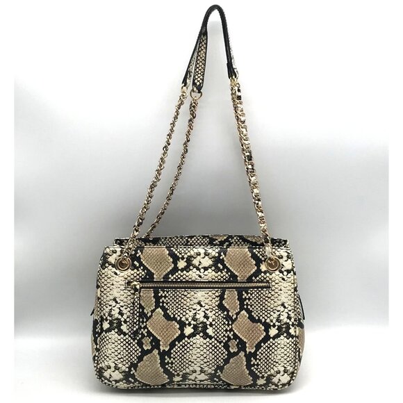 I.N.C. International Concepts Deliz Medium Snake Embossed Chain Shoulder Bag - Picture 2 of 11